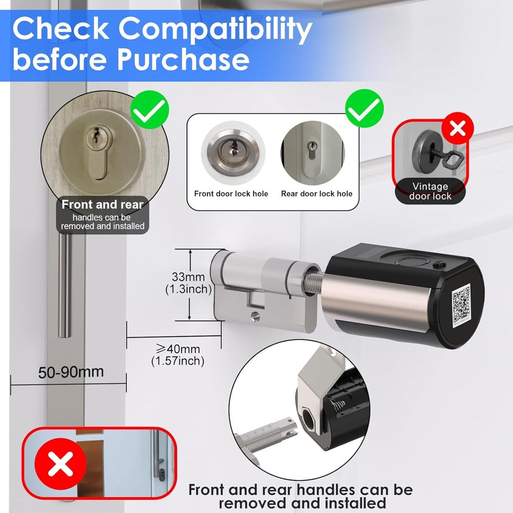 WELOCK Smart Lock Touch61 Fingerprint Door Lock