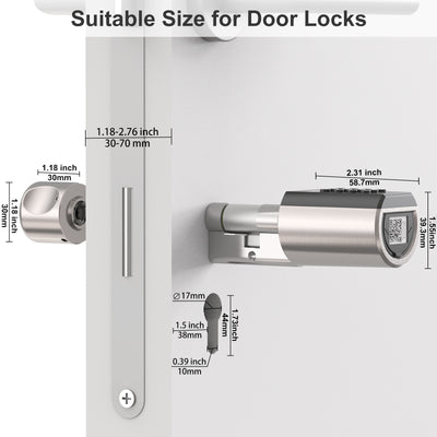 WELOCK PCB51 Wi-Fi Smart Lock with Keypad