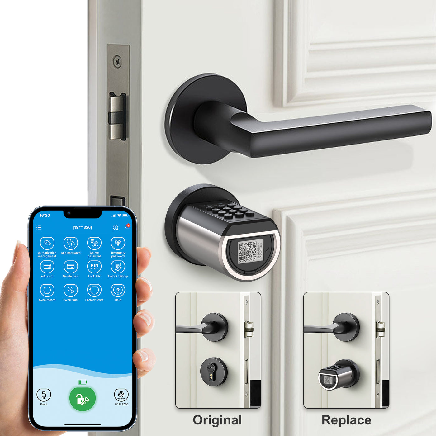 WELOCK PCB51 Bluetooth Smart Lock with keypad