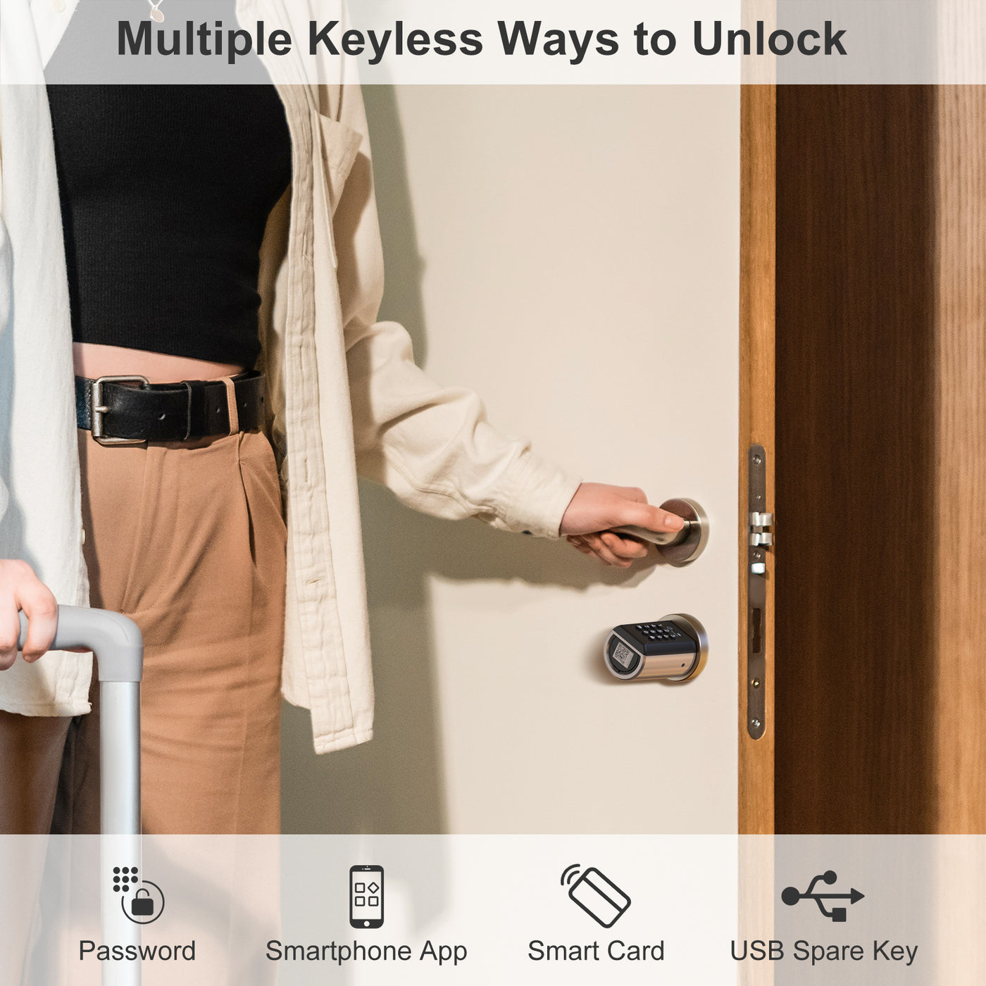 WELOCK PCB51 Bluetooth Smart Lock with keypad