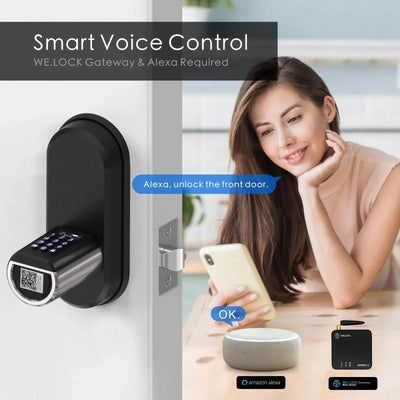 Welock Bluetooth WiFi Smart Locks for Front Door with Keypads PCB43