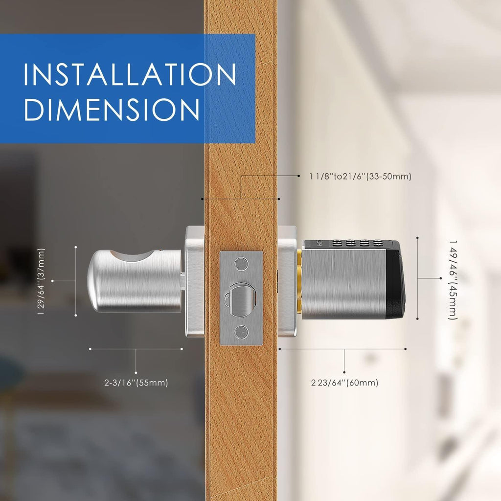 Welock WiFi Smart Lock with Keypad PCB32 - WELOCK